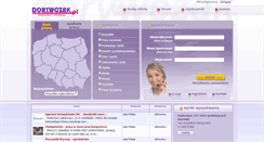 Desktop Screenshot of dorywczak.pl